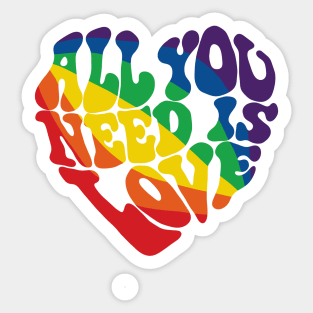 All You Need Is Love Sticker